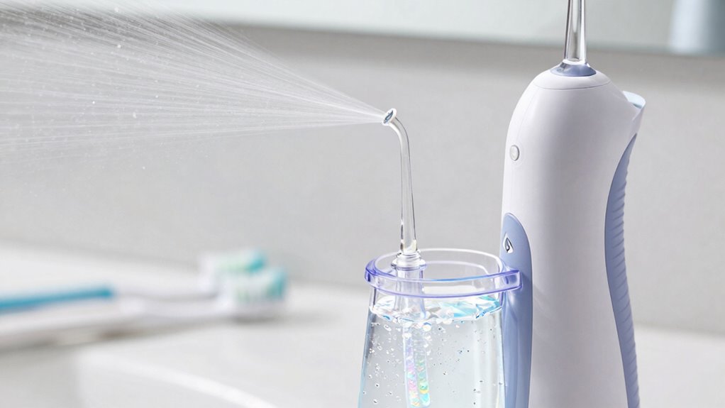 gentle effective water flossing