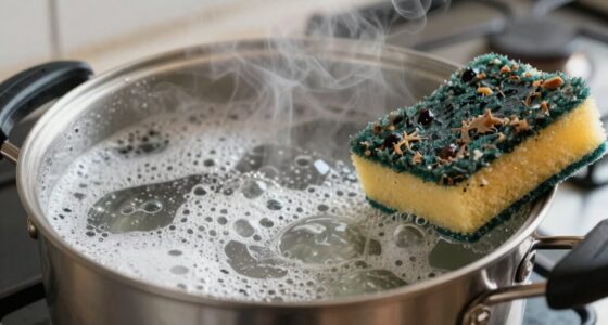 heat enhances cleaning efficiency