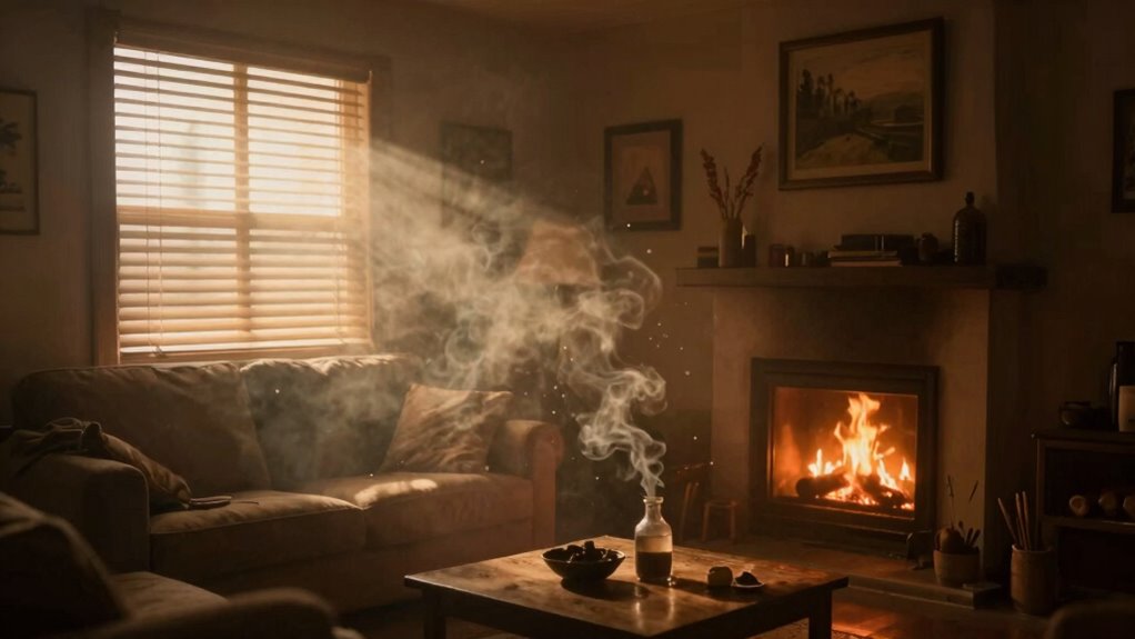 indoor smoke particle infiltration