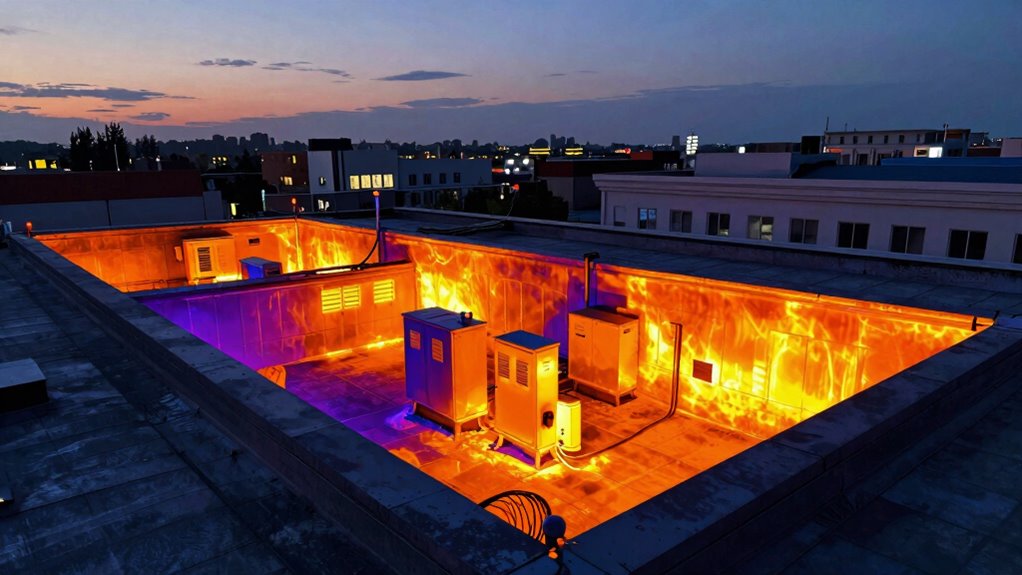 infrared heat detection for maintenance