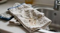 kitchen textiles harbor odors