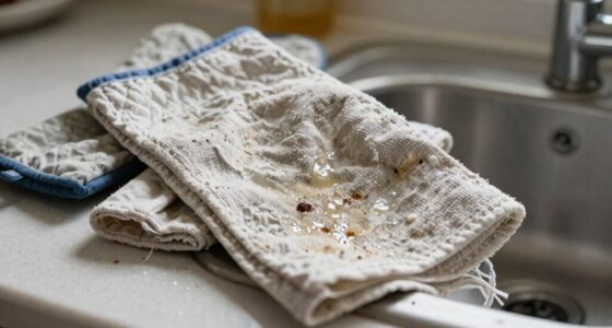 kitchen textiles harbor odors