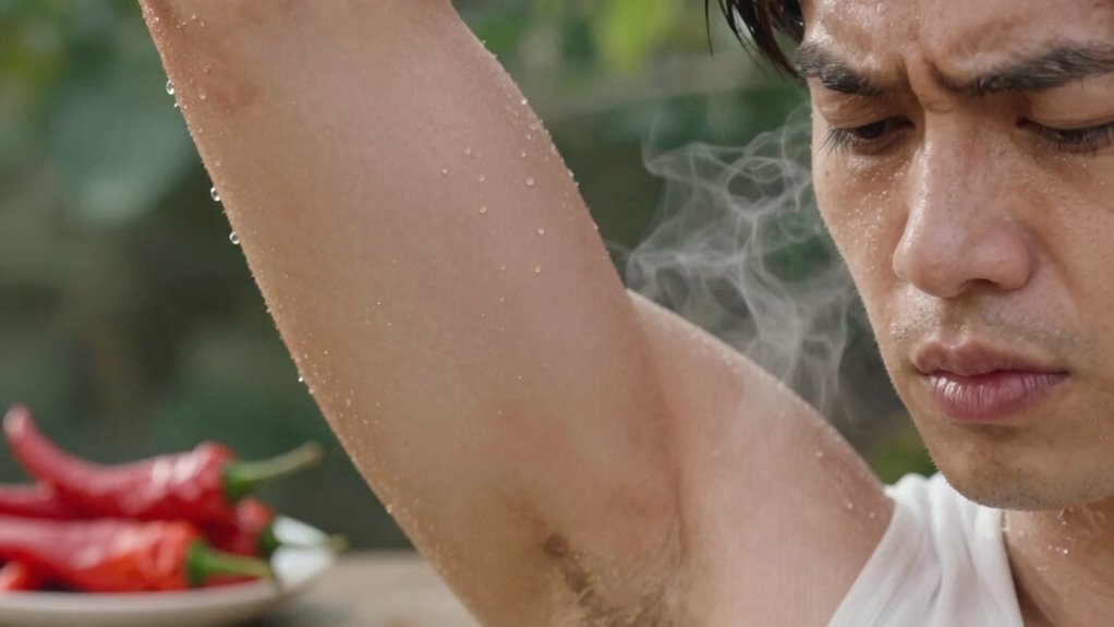 odor varies with stress