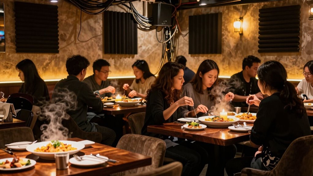 optimized restaurant acoustic design