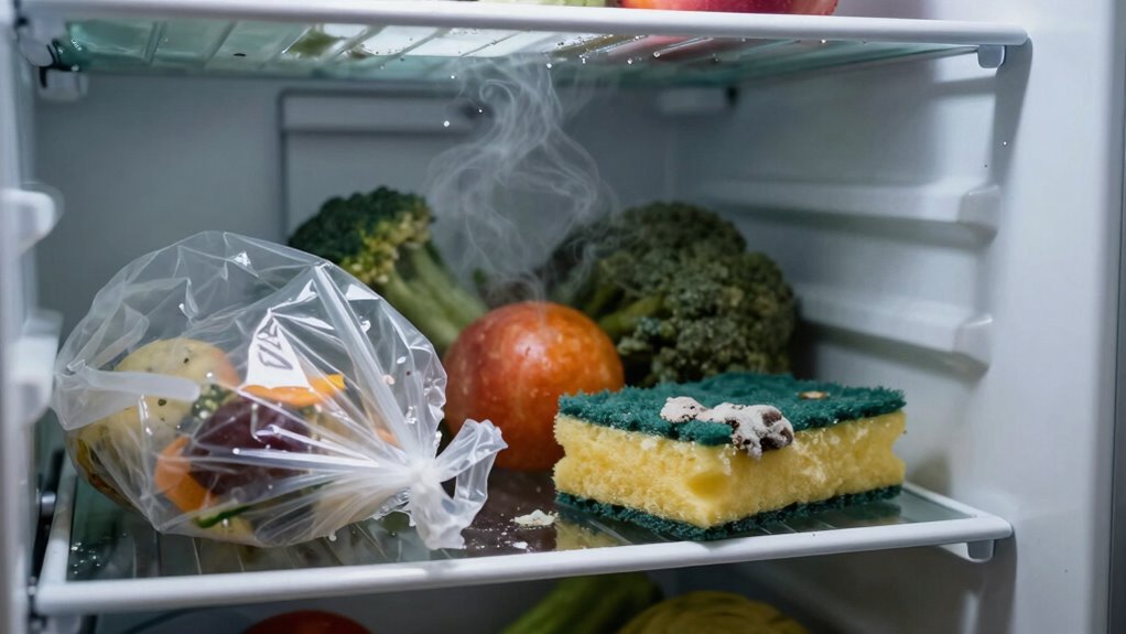 preventing fridge odor buildup