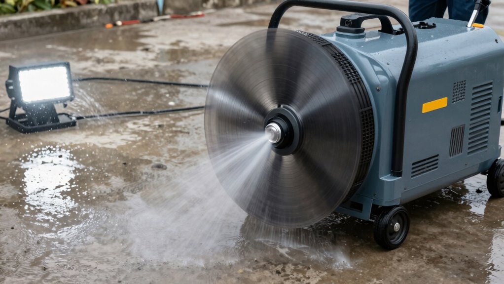 rapid water removal and drying
