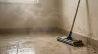 residual odor from cleaners