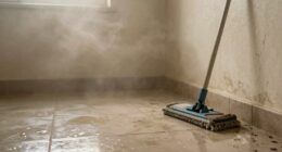 residual odor from cleaners