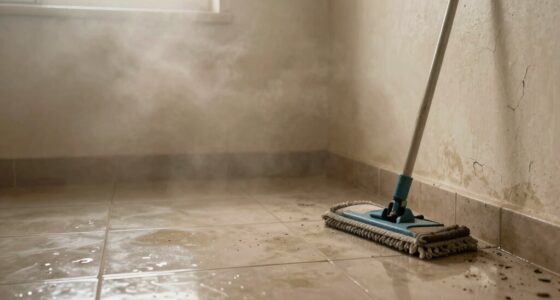 residual odor from cleaners