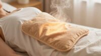 steady heat reduces pain