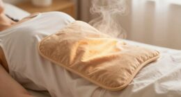 steady heat reduces pain