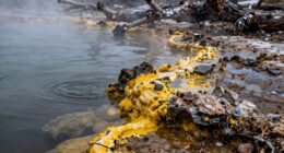 sulfur smell originates underground