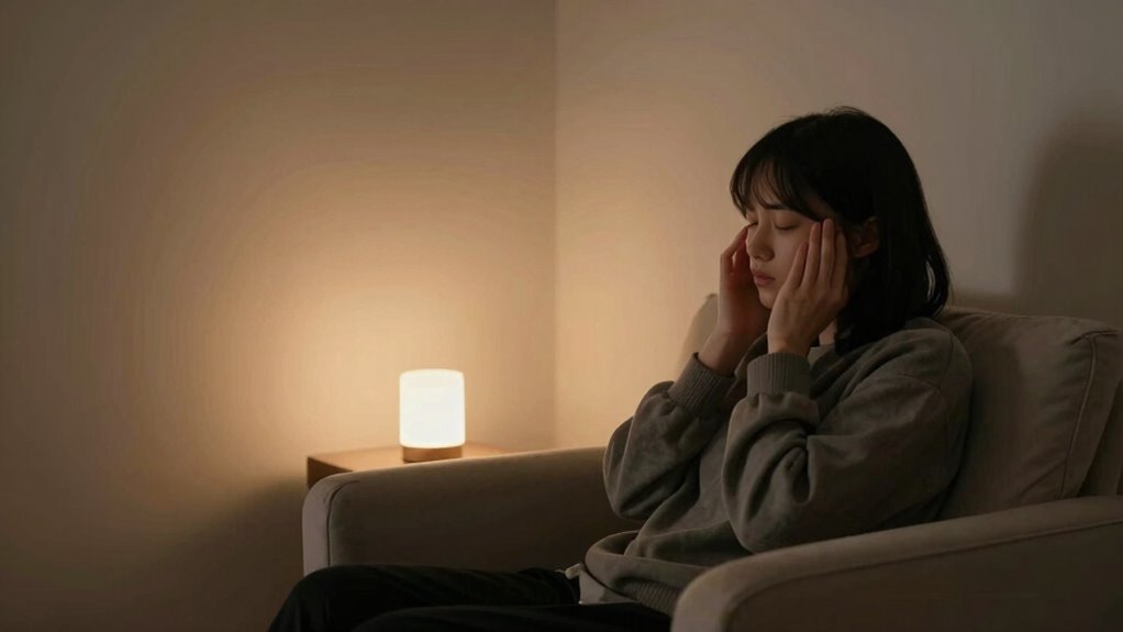 tinnitus amplifies in silence