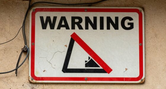 warning sign overlooked frequently