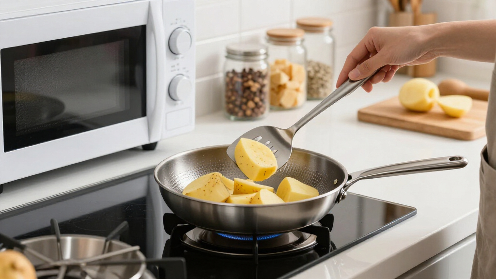 New microwave frying method could make french fries much healthier
