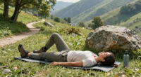 The One Yoga Pose I Rely On To Help Me Recover After A Long Walk Or Hike