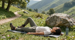 The One Yoga Pose I Rely On To Help Me Recover After A Long Walk Or Hike